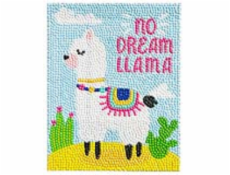 Diamantové maľovanie - Lama
