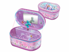 Šperkovnica s hudbou - kôň a princezná OVÁL