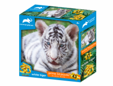 PUZZLE - Biely tiger 63 dielikov 13759 PUZZLE - Biely tiger 63 dielikov 13759