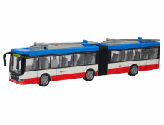 1:16 Trolejbus kĺbový červeno-modrý