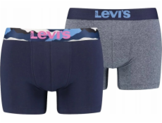 Levi`s Levi s Boxer 2 Pairs slipy 37149-0591 Námořnická modrá S