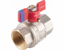 KULOVÝ VENTIL Ferro KFPM1. VODNÍ MOTÝL 1/2   NAKR-NAKR, F-POWER // ZKW-15-WW-M-FER-POWER