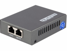 LevelOne LevelOne POS-3000 síťový rozbočovač Černá podpora PoE