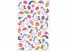 Samolepky 35 ks - JEDNOROŽEC