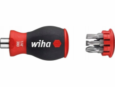 Sada nářadí Wiha magnetický šroubovák se zásobníkem bitů, plochý, pozidriv se 6
