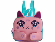 Batoh 3D Růžová Kočka 24 cm