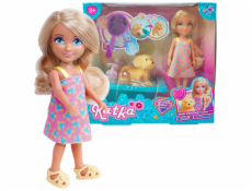 Panenka KATKA se psem a vanou Panenka KATKA se psem a vanou