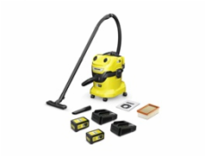 Kärcher WD 4-18 Dual Battery Set V-20/22 AKU vysavač na mokro-suché nečistoty