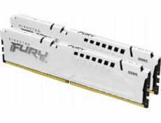 KINGSTON DIMM DDR5 32GB (Kit of 2) 6000MT/s CL36 FURY Beast Bílá EXPO