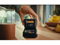 Grunder CD-L1318 Accum. příklepová vrtačka bez baterie, 18V