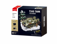 Sluban Power Bricks M38-B7072 R/C T34/76 (1942) Tank na dálkové ovládání