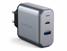 Satechi 30W Dual Port Wall Charger space gray
