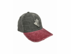 Baseballová čepice Good Loot Zaklínač 3 Vintage Baseball Hat Černá, Burgundsko