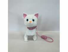 PLYŠÁKOV - Kočka Bela na vodítku PLYŠÁKOV - Kočka Bela na vodítku