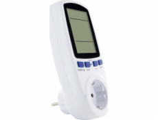 Schwaiger  Energiekostenmessgerät mit Display, weiß