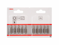 Schrauberbit Extra-Hart, T20, 25mm, 10 Stück