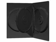 4er-DVD-Box black (50 Stück), Schutzhülle