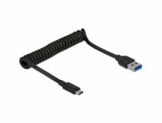 USB 3.1 Gen 2 Spiralkabel USB-A Stecker > USB-C Stecker