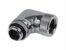 HF Winkeladapter 90° drehbar G1/4 AG auf G1/4 IG - Chrome, Verbindung