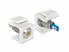 Keystone LED gelb 6 V flach, Keystone-Modul