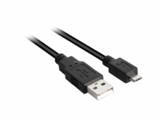USB 2.0 Kábel, USB-A Stecker > Micro-USB Stecker