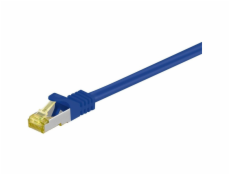 RJ-45 Patchkabel Cat 6.a S/FTP (PIMF), mit Cat.7 Rohkabel