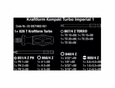 Kraftform Kompakt Turbo Imperial 1, Steckschlüssel