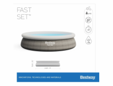 Fast Set Aufstellpool-Set, O 366cm x 76cm, Schwimmbad