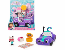   Gabby s Dollhouse - autíčko Carlita s figurkou Pandy Paws, autíčko 