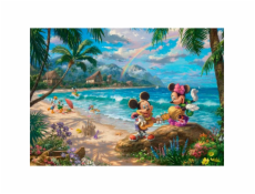 Thomas Kinkade Studios: Kolekce Disney Dreams - Minnie a Mickey na Havaji, puzzle