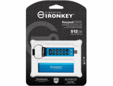 USB klíčenka Kingston IronKey Keypad 200 512GB