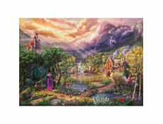 Schmidt Spiele Thomas Kinkade Studios: Kolekce Disney Dreams - Sněhurka a královna, Puzzle