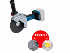 Bosch akumulátorová úhlová bruska BITURBO GWS 18V-180 P Professional solo, O 180mm