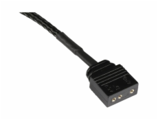 Alphacool Y-kabelový rozbočovač aRGB 3-pin až 4x 3-pin, 60 cm