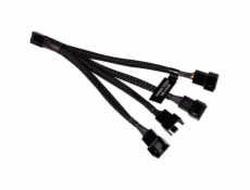 Alphacool Y-kabelový rozbočovač 4-pin na 4x 4-pin PWM, 15cm