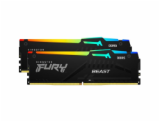 Kingston FURY DIMM 16 GB DDR5-6000 (2x 8 GB) duální sada, RAM