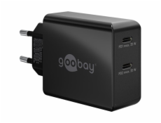 duální rychlonabíječka goobay USB-C 36W, PD