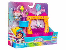 Spin Master  Gabby s Dollhouse - Balcony Playset Baby Box Talent Competition, Toy Figure 