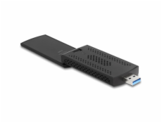 DeLOCK Wi-Fi 6E dual band WLAN USB adaptér AX3000, WLAN adaptér
