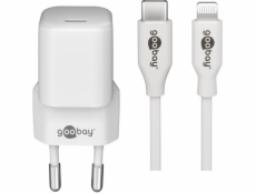 goobay Apple Lightning / USB-C PD nabíjecí sada 30 wattů, nabíječka