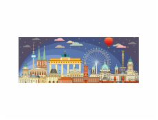 Ravensburger Puzzle Panorama - V noci v Berlíně