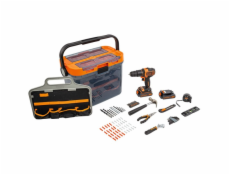 Aku příklepová vrtačka BLACK+DECKER BCKSB04, 18 voltů