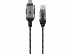 goobay Ethernetový adaptérový kabel USB-C 3.2 Gen2 > RJ-45, Slim