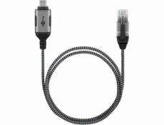 goobay Ethernetový adaptérový kabel USB-C 3.2 Gen2 > RJ-45, Slim
