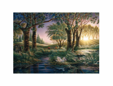 Schmidt Games Terry Redlin: Ranní magie u rybníka, Puzzle