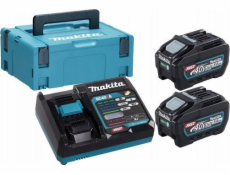 Sada elektrického nářadí Makita  POWER KIT 40V XGT (BL4050Fx2+DC40RB) (UN3480)