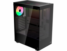 Aerocool Pivot-G-BK-v3, věžová skříň