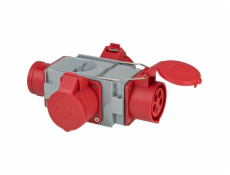 Brennenstuhl Cross distributor CEE400V/16A 3 fold