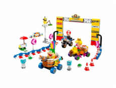 LEGO 72036 Super Mario - Mario Kart: Sada Baby Peach & Grand Pix, Stavebnice