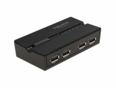 DeLOCK USB 2.0 Switch pro 4 PC na 4 zařízeních, USB switch